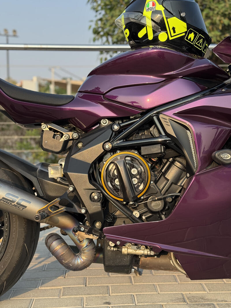 Adjustable rear sets MV Agusta - Bicolor