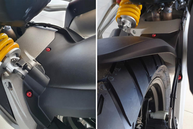 Kit viti parafango posteriore