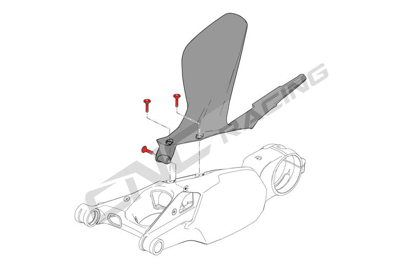 Kit viti parafango posteriore