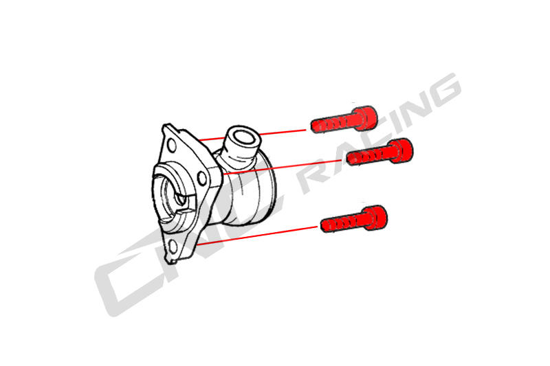Kit viti attuatore frizione M6x20 (3 pz) - Titanio