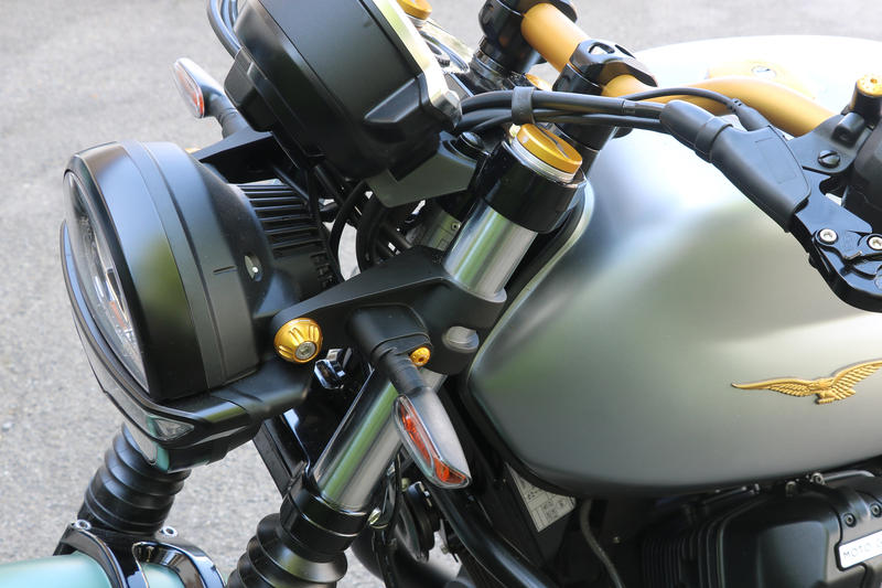 Headlight screw collar kit  Moto Guzzi