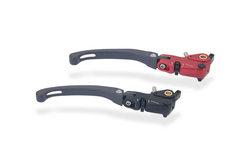 Brake Lever RACE EVO Folding Matt Carbon for Brembo Semi-Radial Master Cylinders
