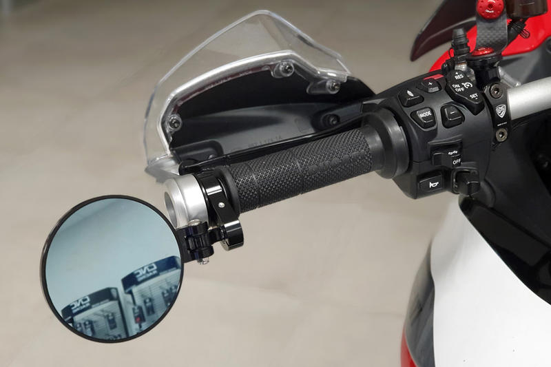 Adattatore specchio bar-end Rocket per Multistrada V4 - DesertX - Hypermotard 698 Mono