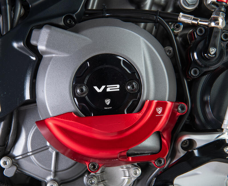 Cover ispezione fase Ducati in alluminio