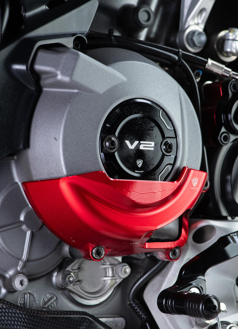 Cover ispezione fase Ducati in alluminio