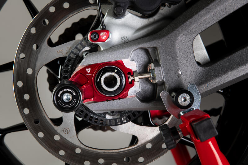 Cursori Tendicatena Racing con tampone Ducati