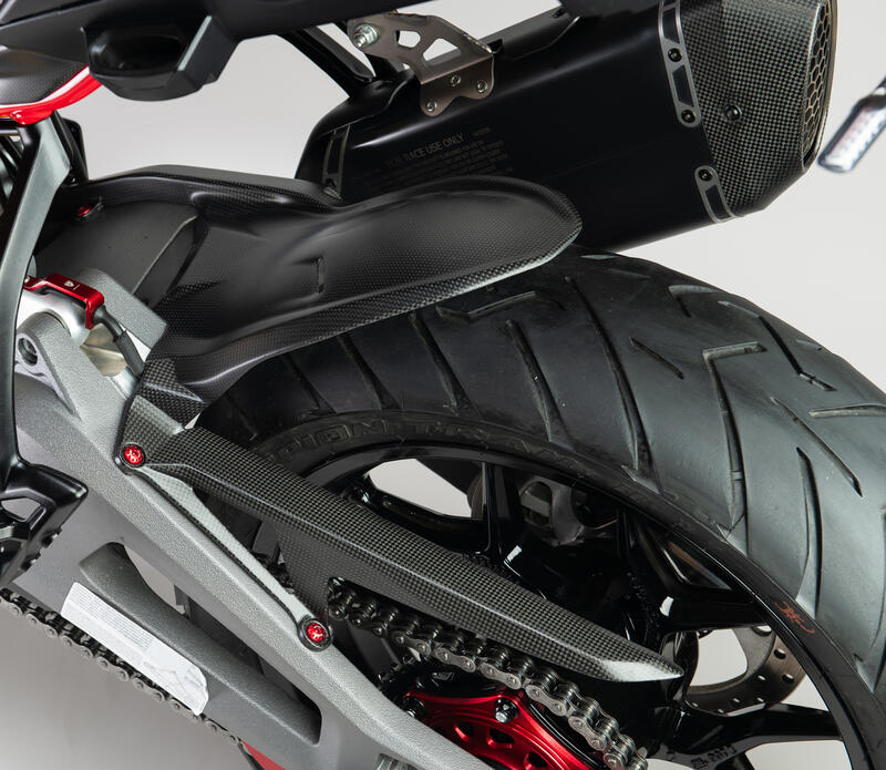 Fuel tank cover in carbon for Ducati Multistrada V2 MY2025