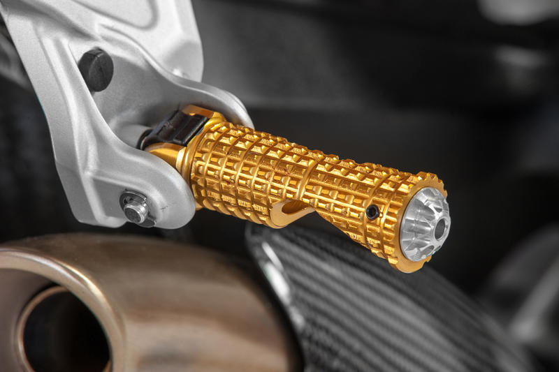 Poggiapiedi pedane passeggero originali Ducati MV Agusta