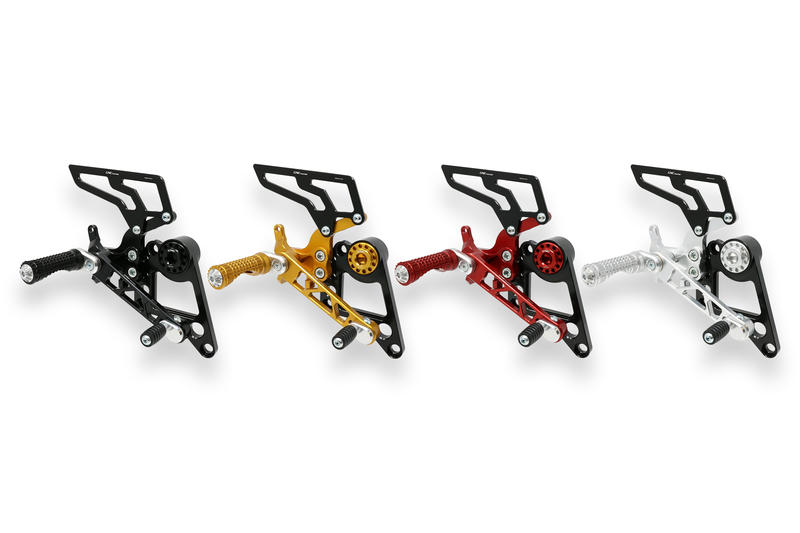 Adjustable rear sets Ducati Monster S2R S4R S4RS