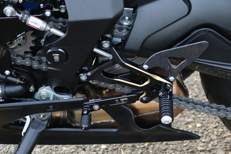 Adjustable rear sets MV Agusta - Bicolor