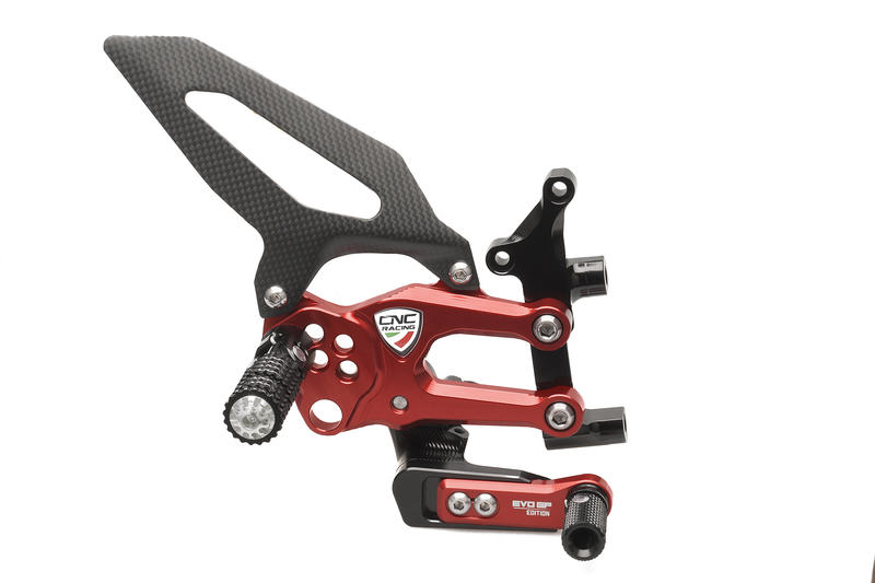 PEDANE REGOLABILI DUCATI SERIE PANIGALE EVO GP Edition