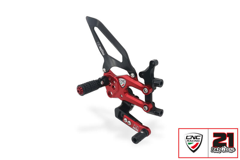 Pedane regolabili Ducati Panigale - Troy Bayliss Limited Edition