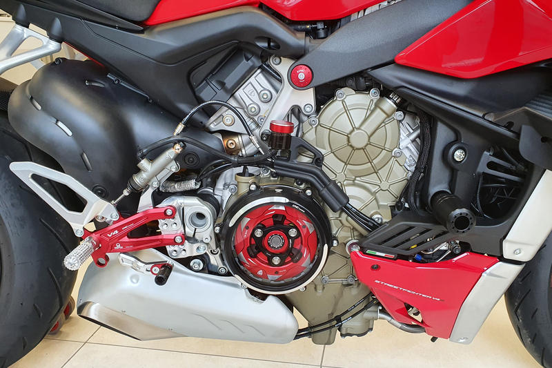 Carter frizione trasparente  - Kit trasformazione Ducati Streetfighter V4