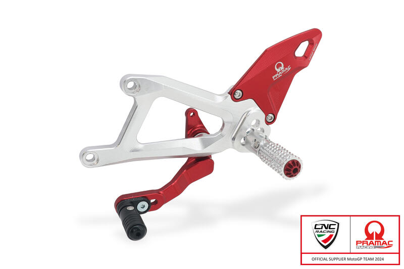 Pedane regolabili Ducati Panigale V4 - Pramac Racing Limited Edition