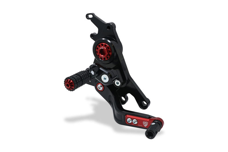 Adjustable rear sets rider Ducati Hypermotard 950