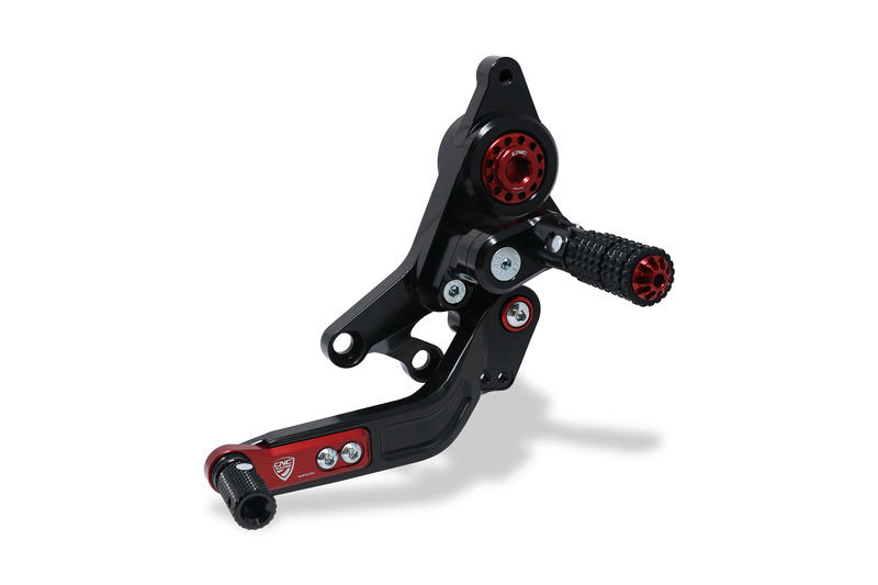Adjustable rear sets rider Ducati Hypermotard 950