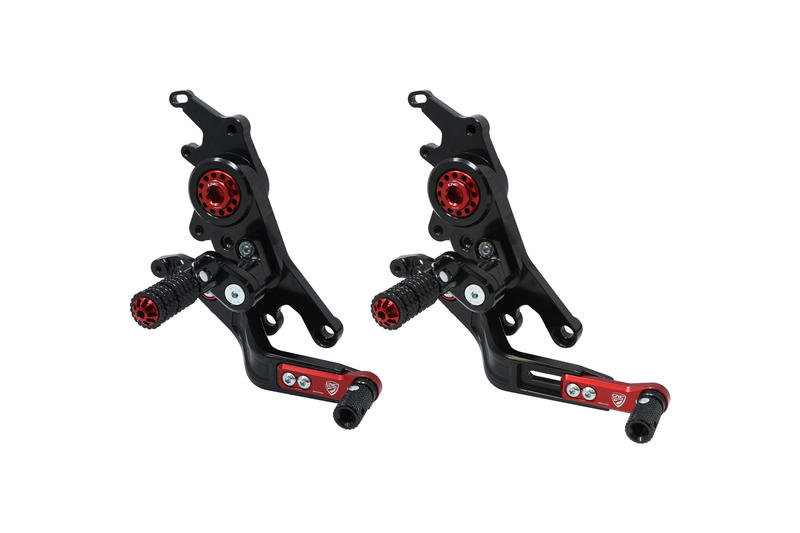 Adjustable rear sets rider Ducati Hypermotard 950