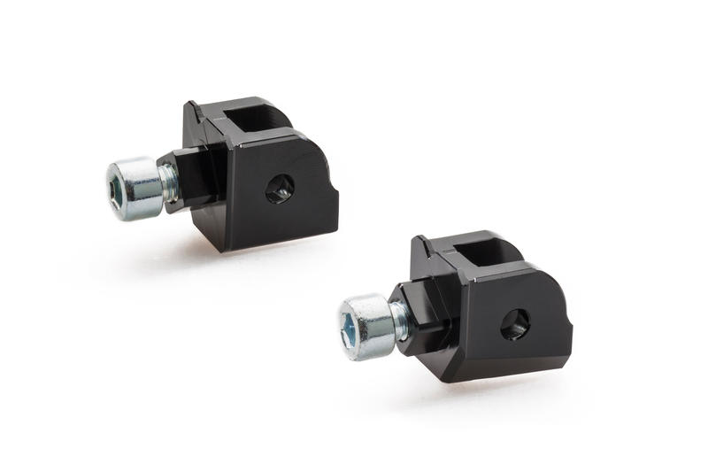 Footpegs kit TOURING -  driver adapters