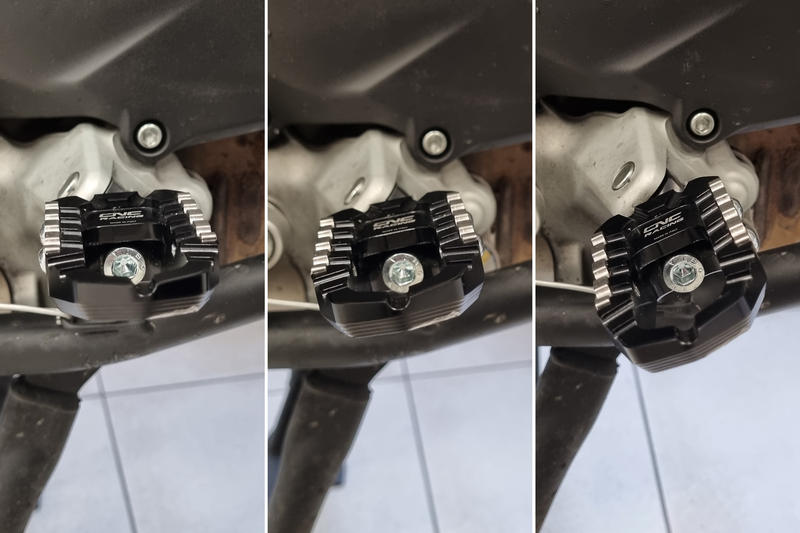 Kit poggiapiedi TOURING pilota - Advanced Mounting System