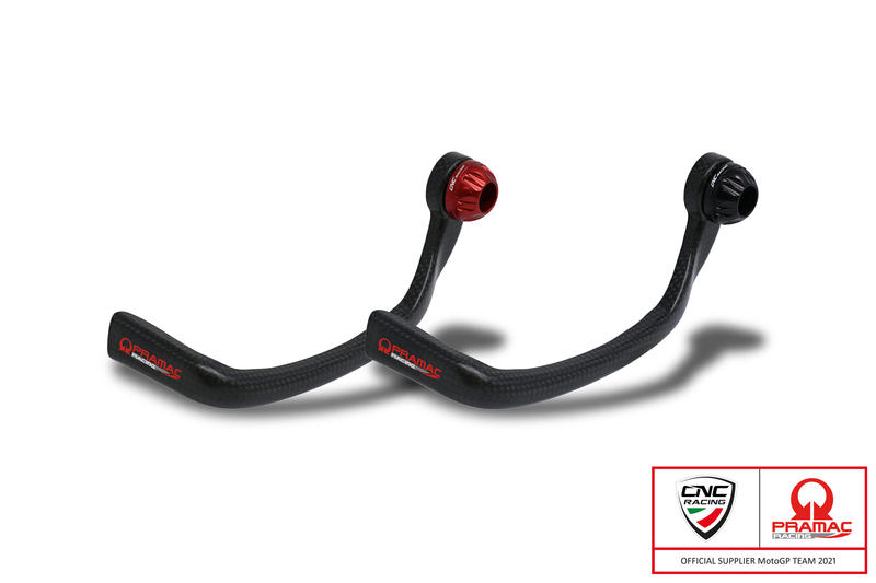 Clutch-Guard Carbon Race - Protezione leva frizione carbonio opaco - Pramac Racing Limited Edition