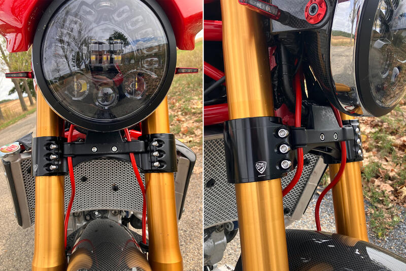 Triple clamps - Bottom yoke