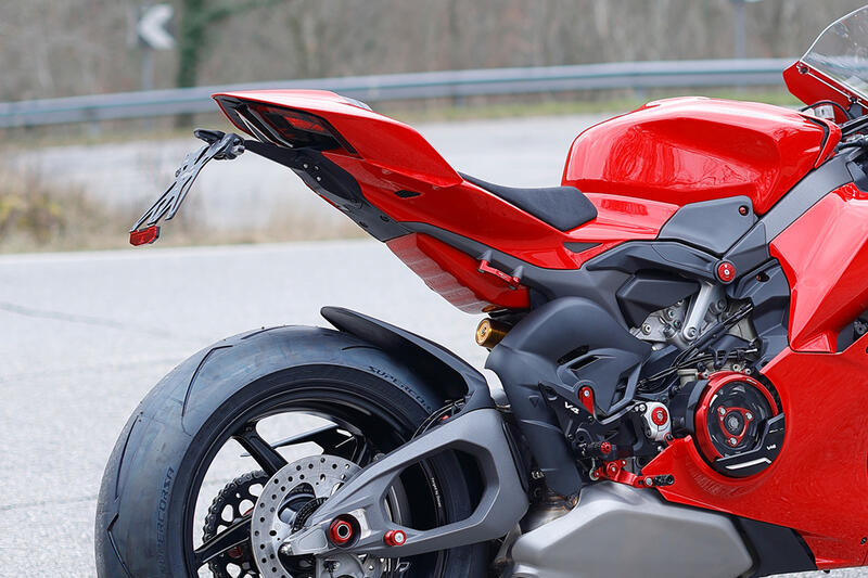 Portatarga regolabile Ducati Panigale V4 - Streetfighter V4 MY2025