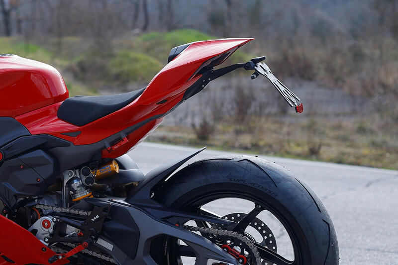 Portatarga regolabile Ducati Panigale V4 - Streetfighter V4 MY2025