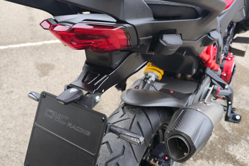 Adjustable License Plate Holder Kit for Ducati Multistrada V4 MY2025 and V4 Rally 2023-25