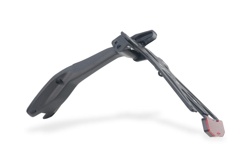 Porta targa in carbonio Ducati Panigale V2 - Streetfighter V2 MY2025 - regolabile, leggero e plug & play