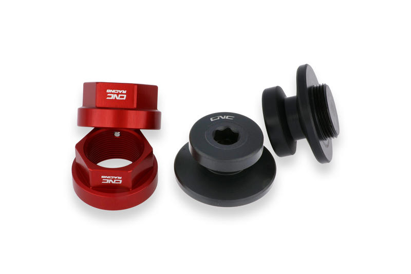 Dadi ruota posteriore Ducati  con supporto cavalletto