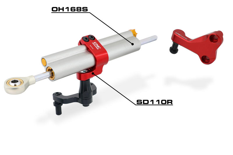 Steering damper kit Ducati Monster 937