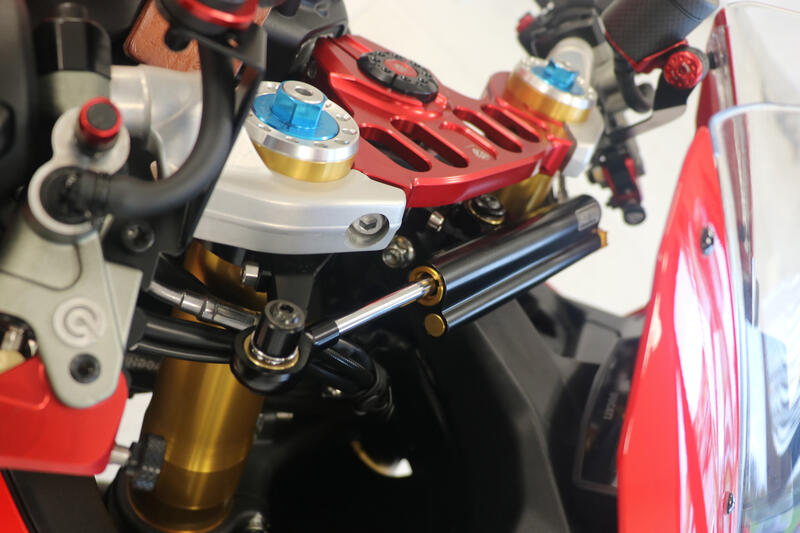 Supporto ammortizzatore di sterzo Ducati Panigale V2 MY2025