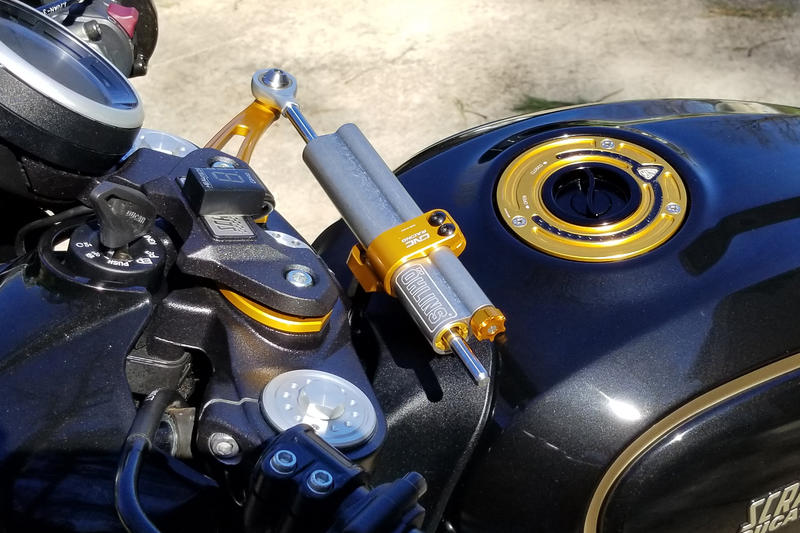 Steering damper kit Ducati Scrambler - Cafe Racer mounting accessory