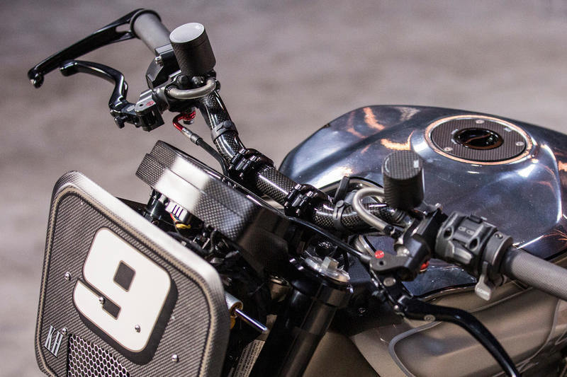 Serbatoio olio freno anteriore 25 ml - in carbonio