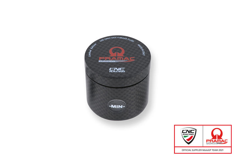Serbatoio olio freno anteriore 25 ml Pramac Racing Limited Edition - in carbonio