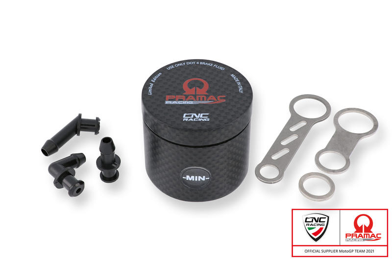 Serbatoio olio freno anteriore 25 ml Pramac Racing Limited Edition - in carbonio