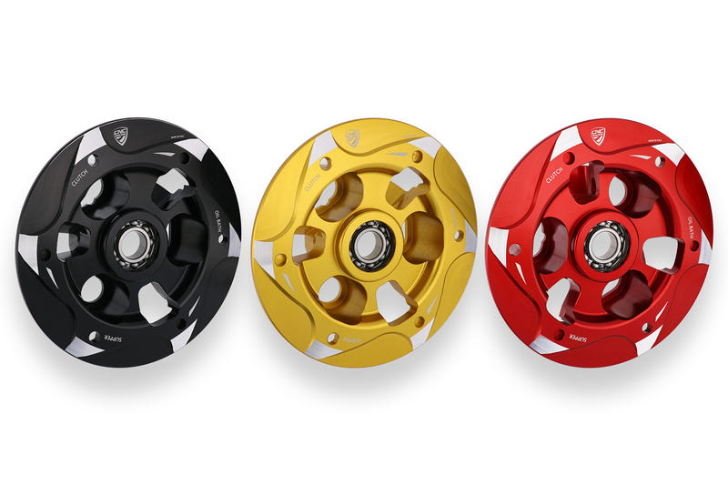 Piattello Spingidisco Frizioni ad olio Ducati con cuscinetto - BICOLOR