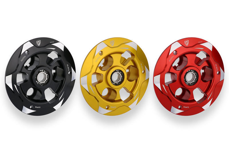 Piattello Spingidisco Frizioni ad olio Ducati con cuscinetto Panigale Streetfighter Multistrada Diavel V4 - BICOLOR