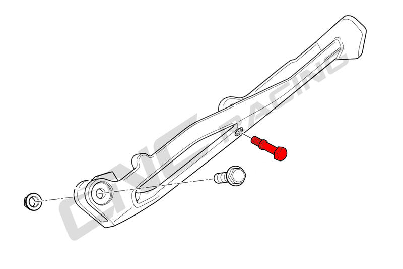 Piolo cavalletto laterale