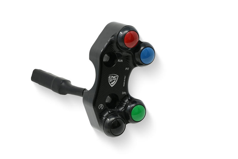 Right handlebar switch Ducati Panigale V4R - Brembo billet CNC and forged brake master cylinder