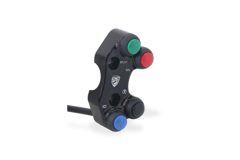 Right handlebar switch Street 4 Buttons - Brembo billet CNC and forged brake master cylinder
