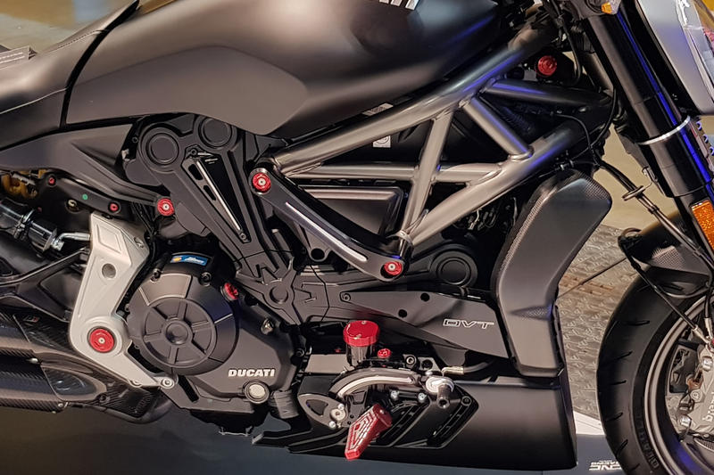 PROTEZIONI TELAIO DUCATI XDIAVEL - BICOLORE