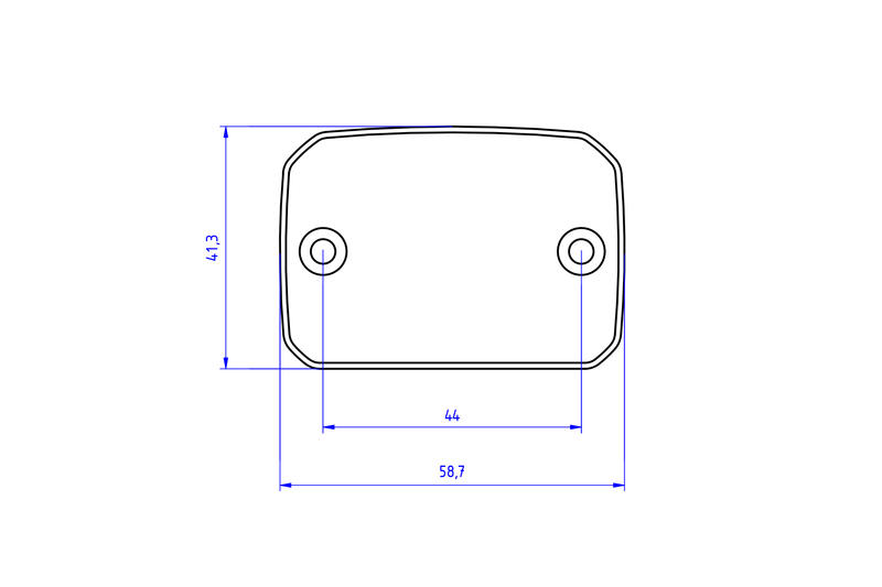 Tappo serbatoio fluido freno anteriore Ducati DesertX