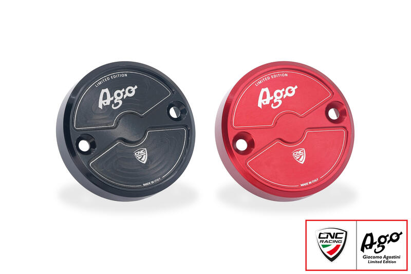 Tappo serbatoio fluido freno anteriore Ø56 - Giacomo Agostini Limited Edition