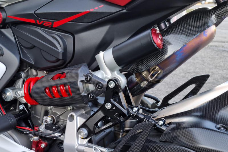 Cover serbatoio ammortizzatore posteriore Ducati