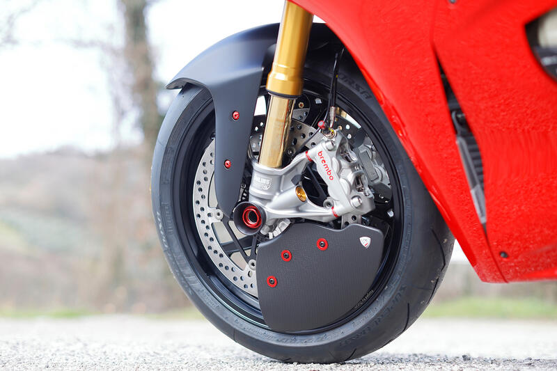 Tamponi protezione ruota anteriore Ducati - RACE