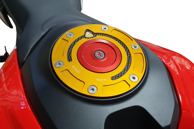 Tappo serbatoio carburante - flangia Carbon