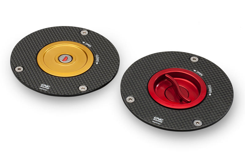 Tappo serbatoio carburante - flangia CARBON FIBER