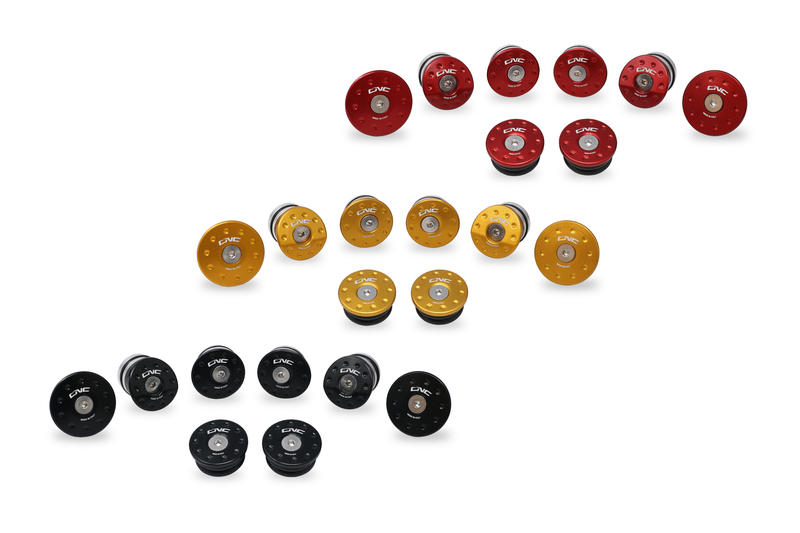 Frame cap sets MV Agusta Brutale Rivale Dragster Superveloce