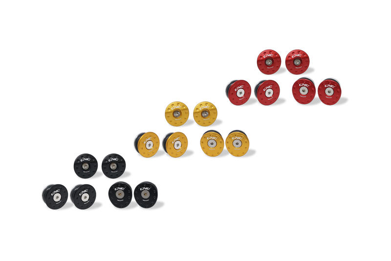 Frame caps kit MV Agusta - Front frame